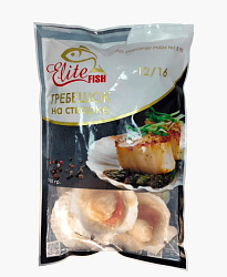EliteFish Гребешок на створке 12/16 1кг