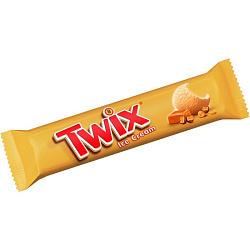 Twix Мороженое молочное с печеньем и карамелью в глазури 40гр