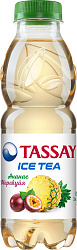 Tassay Ice Tea Зеленый чай со вкусом ананас-маракуйя 0.5л
