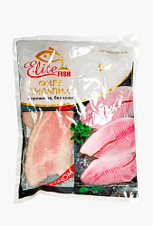 EliteFish Филе Тилапии мороженое, без кожи 5-7 1кг