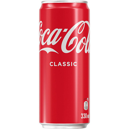 Coca Cola Classic ж/б 0.45 л