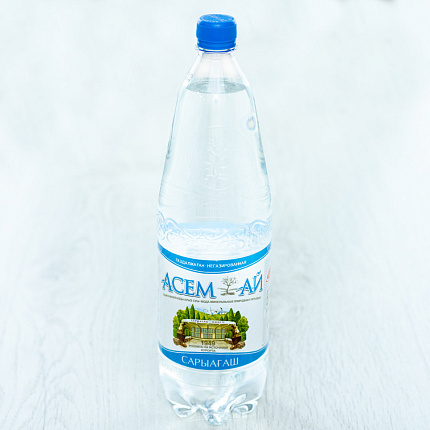 Вода Асем Ай Сарыагаш лечебно-столовая негазированная 1,5л