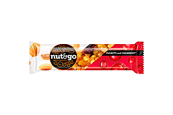 nut&go Батончик с Арахисом и Клюквой 42гр