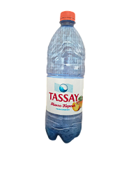 Tassay вода питьевая без газа Манго-персик 1л