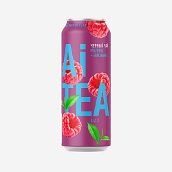 Ai Tea Черный чай малина+витамин С 450мл